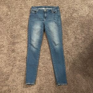 Old Navy Rockstar 14L long skinny jeans